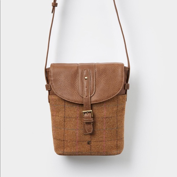 Joules Bags Nwt Tourer Tweed Cross Body Bag Poshmark